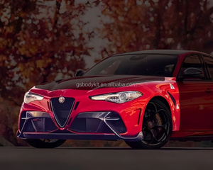 Cho Alfa Romeo Romeo Giulia Nâng Cấp Gtam Phong Cách Sợi Carbon Cơ Thể Rộng Phía Trước Bumper Fender Phía Trước Khuếch Tán Mui Xe Cơ Thể <span class=keywords><strong>Kit</strong></span> - Product Image 2