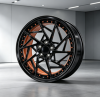Jantes en alliage d'aluminium forgé sur mesure JWYC, 2 pièces, 18-19 pouces, 5X120 5x112 5x114.3 25 mm, légères, pour Audi Tesla