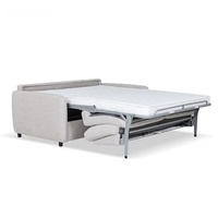 Canapé-lit multifonctionnel moderne en tissu, trois places, matelas pliable, idéal pour les appartements, les salons et les hôtels, gain de place
