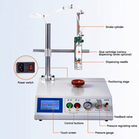 Machine de distribution de colle circulaire automatique, distributeur de colle rotatif automatique pour haut-parleurs, écouteurs, buzzers