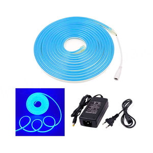 Bande LED néon flexible violette à découpe latérale, vue de dessus, 12V, 6mm, 8mm, 10mm, 2.5cm, 1cm, 1 pouce, plus épaisse, vente en gros - Product Image 2