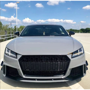 Pièces de pare-chocs avant MK3 Mise à niveau vers <span class=keywords><strong>RS</strong></span> High style TTRS BODYKIT avec <span class=keywords><strong>calandre</strong></span> pour <span class=keywords><strong>Audi</strong></span> <span class=keywords><strong>TT</strong></span> FV 2015 2016 2017 2018 2019 + - Product Image 2
