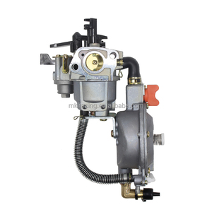 Carburador de Combustible Dual para <span class=keywords><strong>HONDA</strong></span> GX160 GX200 GX 160 200 Chino 168F 170F 5.5HP 6.5HP <span class=keywords><strong>Motor</strong></span> de Gasolina de 4 Tiempos para Bomba de Agua - Product Image 2
