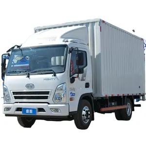 รถบรรทุกขนส่งสินค้าแบบเกาหลี Xiandai 4x2แถวเดียว2ประตูรถบรรทุกดีเซล6ล้อแบบใหม่