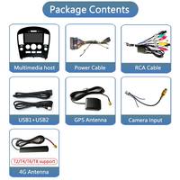 Système audio de voiture Android pour Hyundai H1 2007-2015, lecteur DVD de voiture, prise en charge du Bluetooth, du DSP, du Wi-Fi et du CarPlay