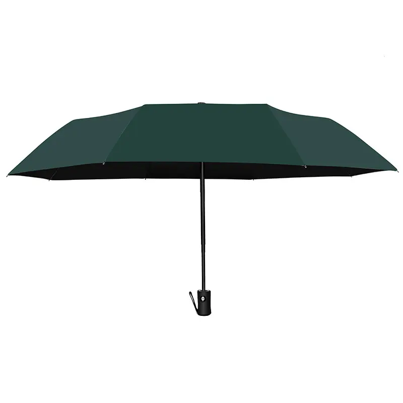 8K Automatic UV Protection 3 Fold Raining Painting Umbrella Rain Sun Parasol With Daisy Flower Logo Prints Custom