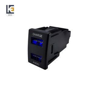 KEDI Car Charger Dual USB 3.1A Fast Charging For Toyota Vehicles Cigarette <b>Lighter</b> Type - Product Image 3