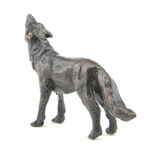 Nouvelle statue de loup <span class=keywords><strong>en</strong></span> bronze massif pour parc et hôtel - Product Image 1