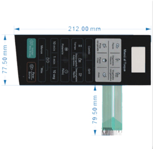 Vi sóng Lò màng Bàn phím cảm ứng phẳng chuyển đổi thiết bị nhà bếp - Product Image 5