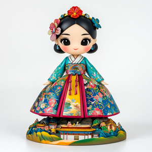 OEM personalizzato 3D Printing bambina <span class=keywords><strong>Pop</strong></span> 1/6 in vinile ABS PVC Action figure - Product Image 4