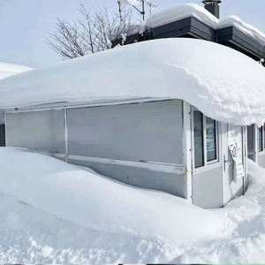 आवास और कार्यालय उपयोग के लिए उच्च गुणवत्ता वाले फोल्डेबल और मोबाइल प्रीफैब्रिकेटेड जेड तह कंटेनर हाउस - Product Image 5