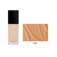 Vente en gros de logo de marque propre-Lotion de fond de teint liquide de maquillage anti-cernes longue durée à couverture complète de haute qualité