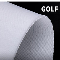 Écran d'impact pour simulateur de golf 10FT 8FT, entraînement en garage, écran d'impact ultra clair avec œillets pour une utilisation à domicile en intérieur