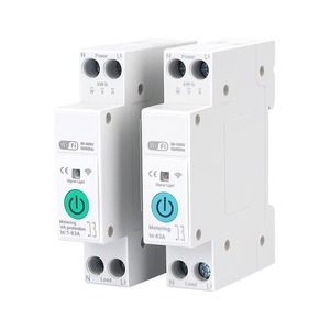 63A 1P + N wifi thông minh chuyển đổi MCB với đồng hồ năng lượng, kWh giám sát, hẹn giờ relay, tuya/Smartlife kiểm soát thông minh Breaker - Product Image 1