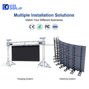 HD không thấm nước HDR10 + LED Tường p3.91 di chuyển bức tường video cho thuê sân khấu trong nhà hiển thị ngoài trời với Adobe RGB 98% 2000cd độ sáng - Product Image 4