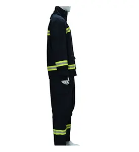 Hete Verkoop Beschermende Aramide Gevechtsjack Vuurpak Voor Brandweerman Brandvertragende Brandbestrijdingskleding