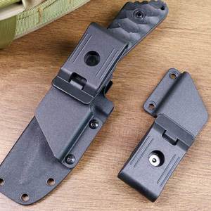 คลิปห่วงแบบเข็มขัดออกแบบประกอบด้านข้างพร้อมสกรูชิคาโกหมุนได้360องศาสำหรับปลอกมีด <span class=keywords><strong>kydex</strong></span> ซองหนังแบบทำมือ - Product Image 5