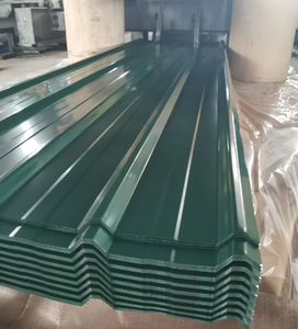 Hojas <span class=keywords><strong>para</strong></span> techos PPGI Fábrica de acero corrugado prepintado Laca personalizada Recubierto de color Calibre 22 - Product Image 4