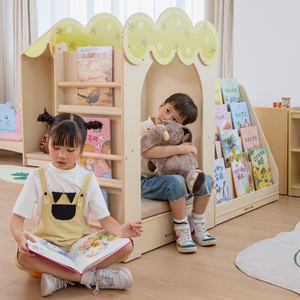 Librería Móvil Pequeña para Jardín de Infancia, Librería de Aula Exquisita y Sencilla, Diseño de Mobiliario para Guardería - Product Image 2