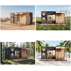 OEM Custom Wholesale High Corrosion Resistance Prefab Modular Steel <strong>Houses</strong> Warm Vacation Cabins Glamping <strong>Tiny</strong> Home From Factory - Product Image 2