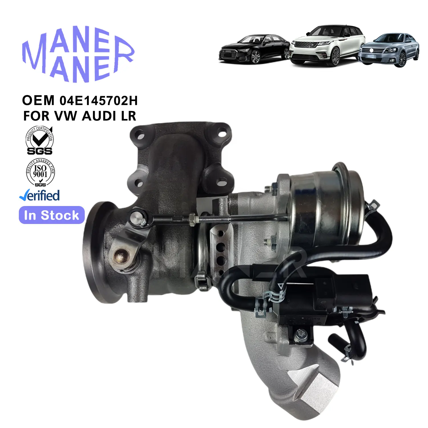 MANER Auto Engine Systems 04E145702H 04E145702Jは、A3 Golf V 2.0L TFSI EA211用のよくできたターボチャージャーを製造しています