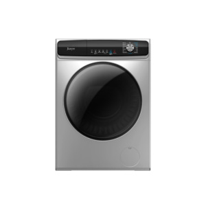 Appareil électroménager Lave-linge séchant à chargement frontal Noir - Product Image 6