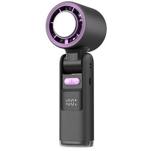 <span class=keywords><strong>Mini</strong></span> <span class=keywords><strong>ventilateur</strong></span> de refroidissement à glace portable, réglable, multi-vitesses, sur pied, rechargeable, avec un design innovant - Product Image 4