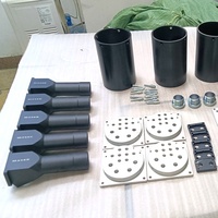 Boîtier personnalisé en aluminium usiné CNC, anodisé, pièce usinée CNC avec usinage par électroérosion à fil en acier inoxydable