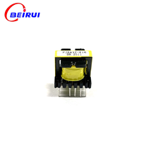 Transformateur de commutation vertical haute fréquence personnalisé EE16 de l'usine BEIRUI, avec fil de cuivre et noyau en ferrite, température de fonctionnement de 180°C pour les applications à basse température