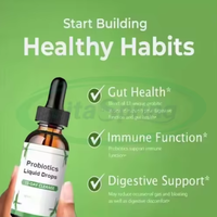 VitaSpring OEM Vente en gros de probiotiques en vrac Gouttes de boisson Supplément de probiotiques liquides pour la santé digestive