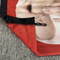 Drapeau de massage thaïlandais de 8 pieds, double face, en polyester, couleurs vives, pour entreprises, spas, enseigne extérieure