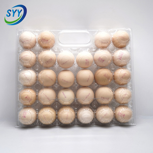 28 lỗ thân thiện với môi Pet nhựa cầm tay khay trứng và hộp số lượng lớn giá rẻ Nhựa Giữ trứng cho công nghiệp và thực phẩm sử dụng - Product Image 2