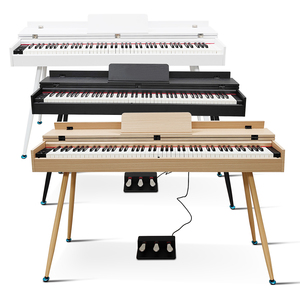 Đàn Piano Kỹ Thuật Số Âm Nhạc Lớn Đứng Di Động 88-Phím Búa Hành Động Bàn Phím Bluetooth Midi Bàn Đàn Piano Nhà Máy Thiết Kế A13t - Product Image 1