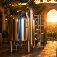 Système de brassage clé en main Tonsen 3000L 30HL, équipement complet de brassage de bière pour microbrasserie et brasserie artisanale, ligne de production de bière artisanale
