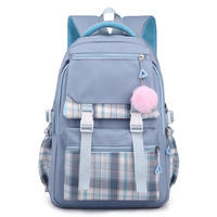 Mochila Escolar Infantil de Poliéster Acolchado Suave, Diseño Sin Carga, para Niños de Primaria