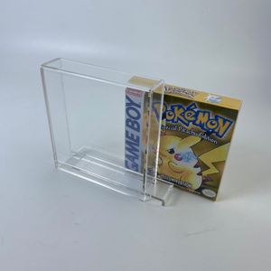Caja de Videojuegos Transparente FX YAGELI para NES SNES, Estuche de Acrílico Lucite para Gameboy con Tapa Deslizante - Product Image 6