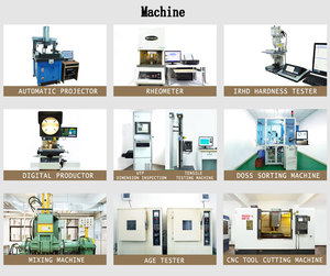 גומי סיליקון יצוק, מפעל מוסמך IATF16949, גומי סיליקון/VMQ/FVMQ איכותי, דיסקיות גדולות בעלות דופן עבה - Product Image 4