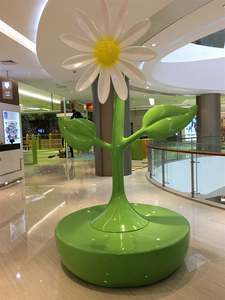 Canapé-lit Y808 au design moderne, résistant aux intempéries, capacité de 5 personnes, pour la plantation de tournesols, pour les espaces publics, les rues, les centres commerciaux intérieurs - Product Image 2