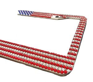 Marco de Matrícula Personalizado con Logotipo y Pedrería Brillante, Soporte de Placa de Coche con Cristales para Regalos de Concesionarios de Automóviles - Product Image 4