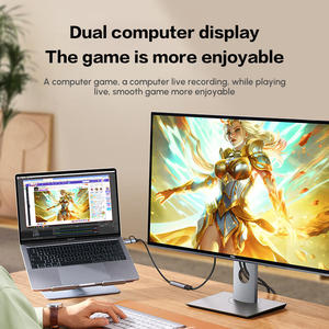 Carte de <span class=keywords><strong>capture</strong></span> vidéo UGREEN HD-MI vers USB C, appareil de streaming, <span class=keywords><strong>capture</strong></span> 2K/30Hz, entrée 4K, enregistrement audio de jeu - Product Image 4