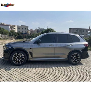 Kit Carrozzeria in Fibra di Carbonio Stile LD per BMW <span class=keywords><strong>X5</strong></span> G05 2019, Spoiler Anteriore, Minigonne Laterali, Diffusore Posteriore, Parti per Tuning Aerodinamico Esterno - Product Image 4