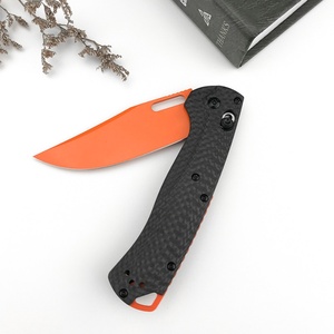 Cuchillo Plegable para Exteriores TAGGEDOUT 15535, Mango de Fibra de Carbono, Cuchillo Multiusos para Camping y Caza - Product Image 4