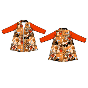 E2 Venta al por Mayor Bata de Terciopelo de Manga Larga para Bebé Niña, Personalizada, Impermeable, Reversible, Mezcla de Algodón - Product Image 5