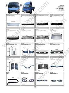 แผงหน้ารถพวงมาลัยขวา แคบ 145 ซม. สำหรับรถบรรทุก <span class=keywords><strong>ISUZU</strong></span> <span class=keywords><strong>NPR</strong></span> <span class=keywords><strong>120</strong></span> 100P อะไหล่ตัวถังรถ - Product Image 2