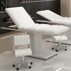 Sıcak satış tıbbi güzellik salonu merkezi elektrikli ayarlanabilir masaj şampuan Spa yatak tay