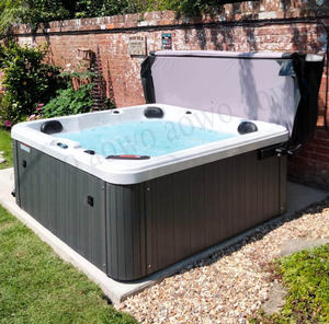 620 carré maison massage tente tube chaud extérieur spa piscine baignoire salle de paresseux jacu-zzier Hanssi nager spa famille conteneur utilisation - Product Image 2