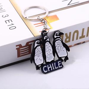 Custom Hard Enamel Keychain Metal Keychain Design Basketball Keyring - Product Image 5