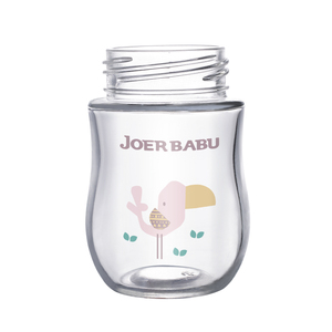 Biberón de cristal ecológico para bebé, grado alimenticio, manos libres, fabricantes de alimentación, 100% - Product Image 5