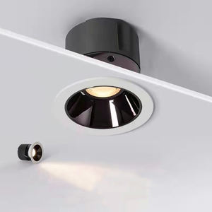Design moderne de haute qualité anti-éblouissement Cob Downlight Full Spectrum CRI98 Aluminium Wall Washer Plafond Encastré <span class=keywords><strong>LED</strong></span> <span class=keywords><strong>Spot</strong></span> - Product Image 5