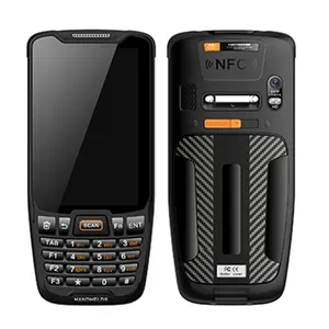HiDON 4G SDM2290 Quadrilátero-núcleo 2,0 GHZ Android13 800*480 tela 4 + 64G IP65 terminal robusto industrial da mão de PDAs robusto Handheld